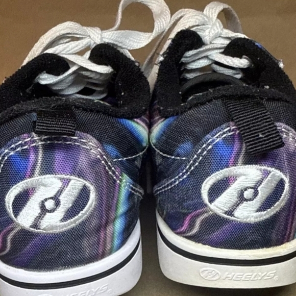 Heelys Multicolor Roller Shoes YOUTH size 4 - Picture 5 of 10